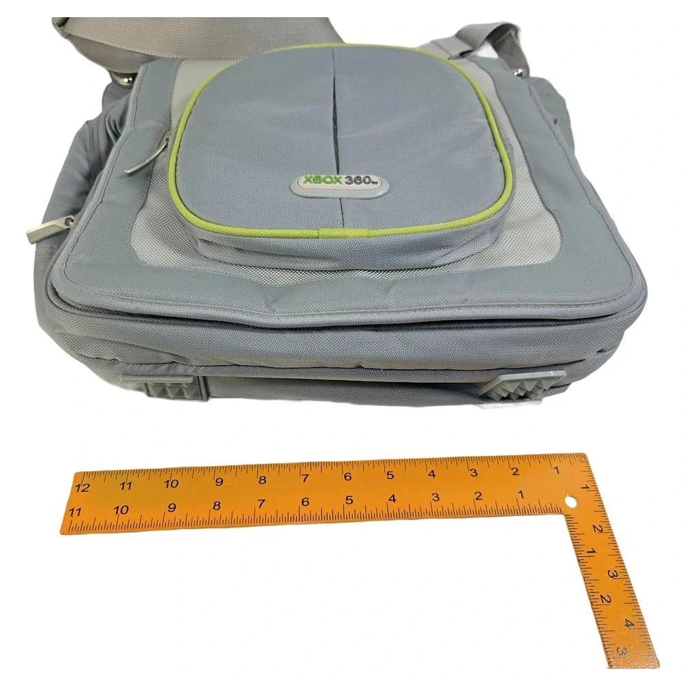 Xbox 360 Messenger Bag Planet 21 Gorpcore Y2K Padded Console Travel Case Gray